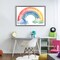 Stupell Industries Colorful Rainbow with White Stars Floating Frame, design by Creative Studio